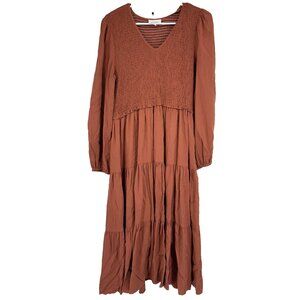 sheer brown dress Verona Brown Dress XS